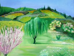 Printemps sur les Vosges 