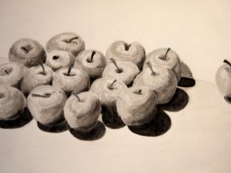 Les Pommes (Lavis) 1987